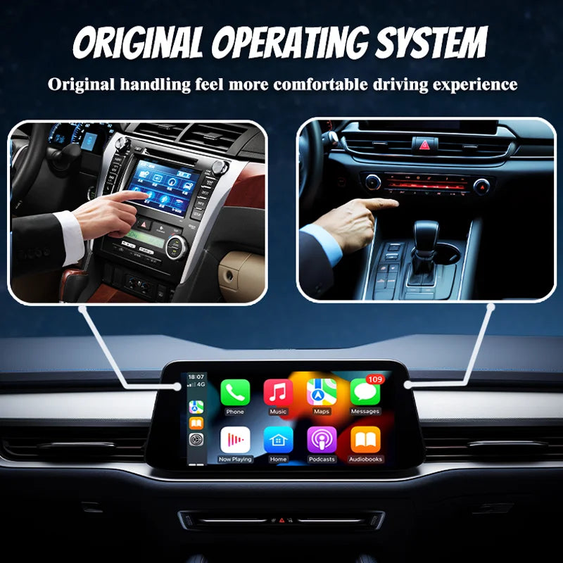 Play2Video Xtracast Ultra Wireless CarPlay/Android Auto All-in-1 Adapter